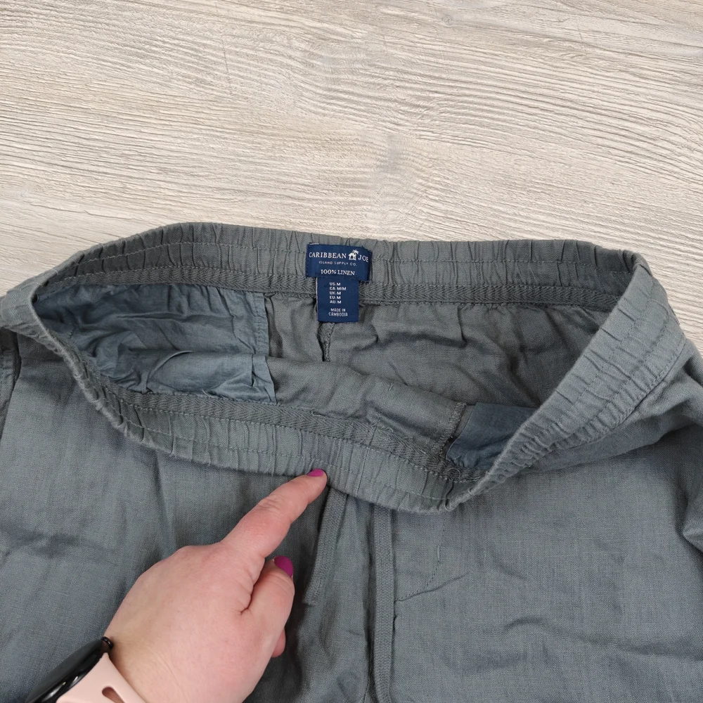 Gray Drawstring Shorts - Picture 8 of 8